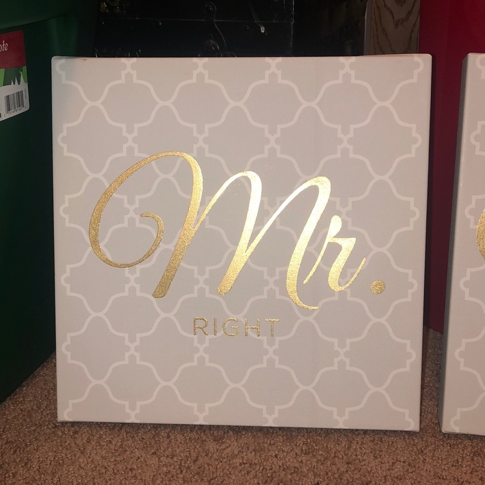 MR. Mrs. sign